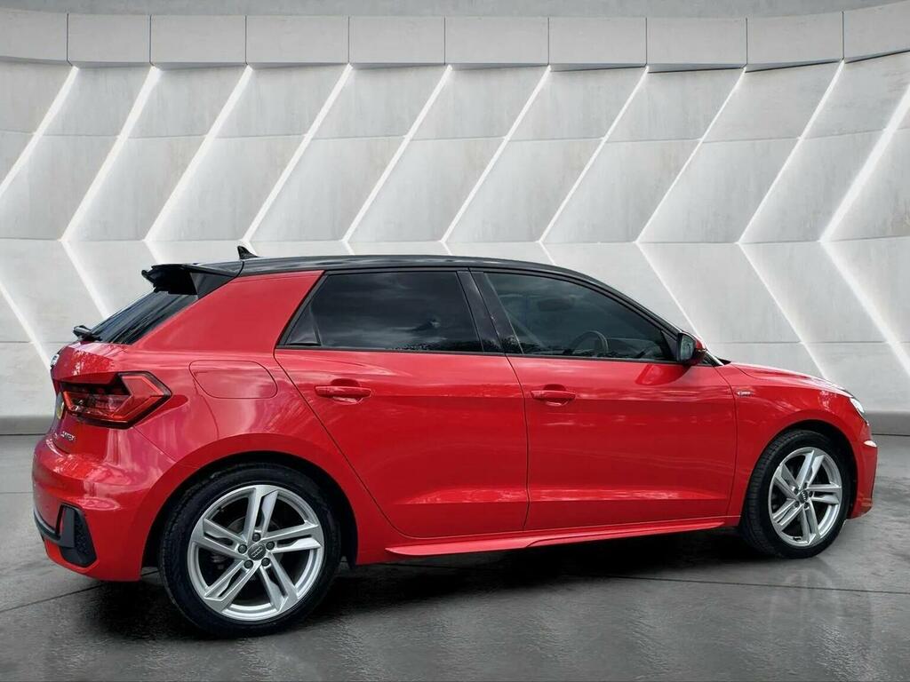 Audi A1 Hatchback 1.0 Tfsi 30 S Line Sportback S Tronic Eu PE19XVH Red #6