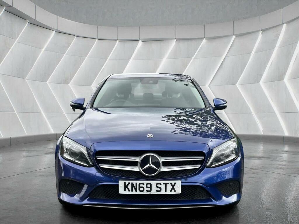Mercedes-Benz C Class Saloon 1.5 C200 Mhev Eq Boost Sport G-tronic Euro KN69STX Blue #2