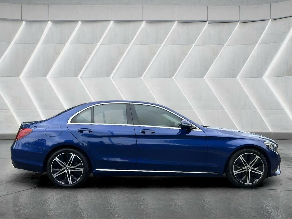 Mercedes-Benz C Class Saloon 1.5 C200 Mhev Eq Boost Sport G-tronic Euro KN69STX Blue #5