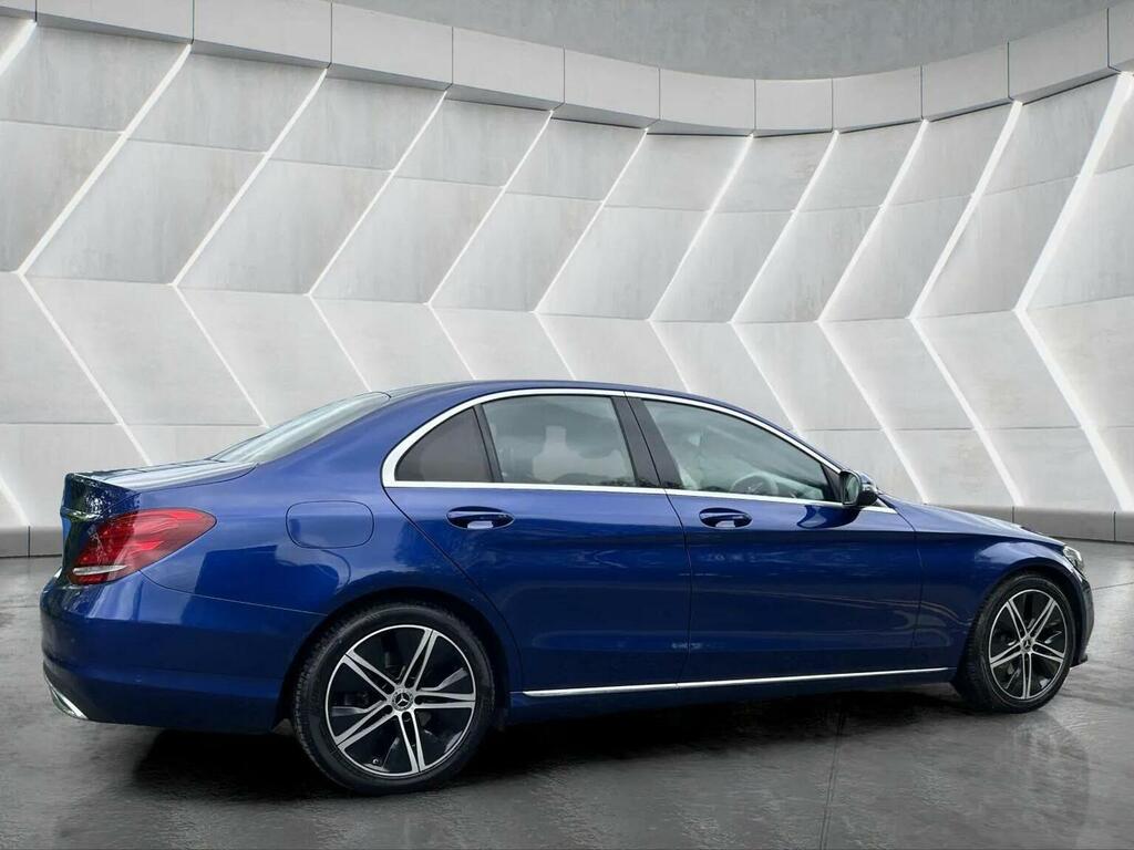 Mercedes-Benz C Class Saloon 1.5 C200 Mhev Eq Boost Sport G-tronic Euro KN69STX Blue #6