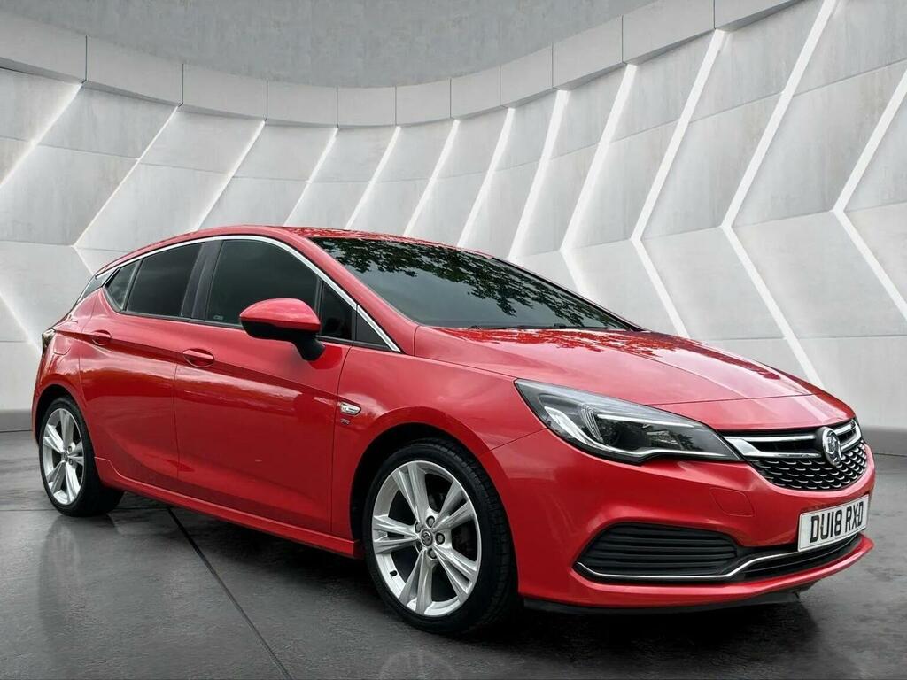 Vauxhall Astra Hatchback 1.4I Turbo Sri Vx Line Euro 6 2018 DU18RXD Red #3