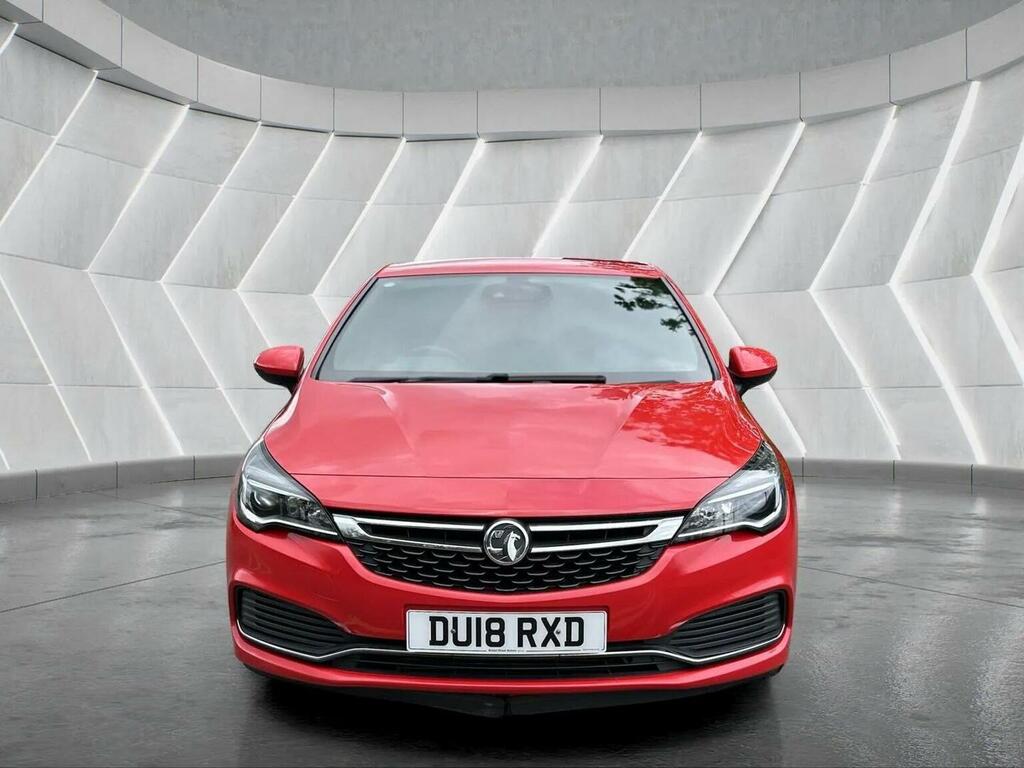 Vauxhall Astra Hatchback 1.4I Turbo Sri Vx Line Euro 6 2018 DU18RXD Red #2