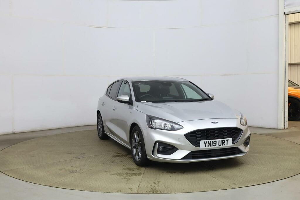 Ford Focus Hatchback 1.0T Ecoboost St-line Euro 6 Ss YM19URT Silver #3