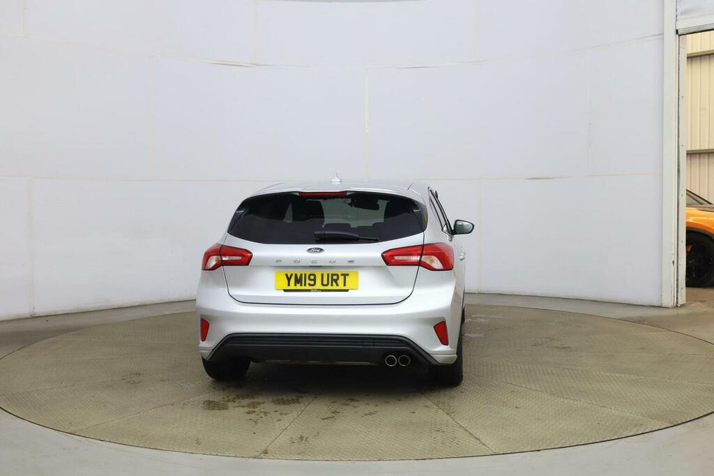 Ford Focus Hatchback 1.0T Ecoboost St-line Euro 6 Ss YM19URT Silver #4