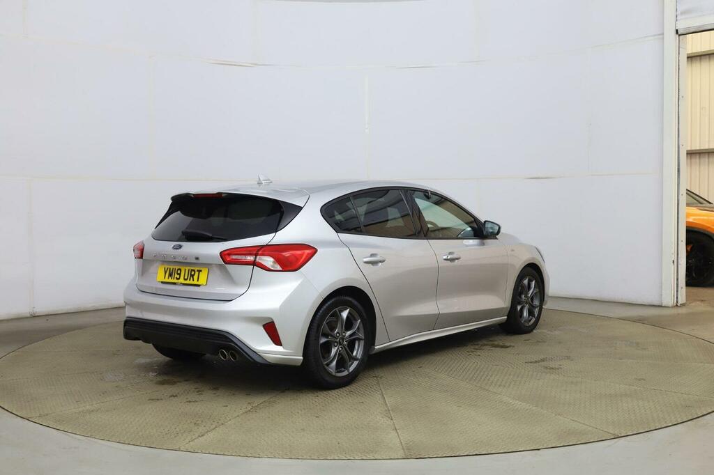 Ford Focus Hatchback 1.0T Ecoboost St-line Euro 6 Ss YM19URT Silver #6
