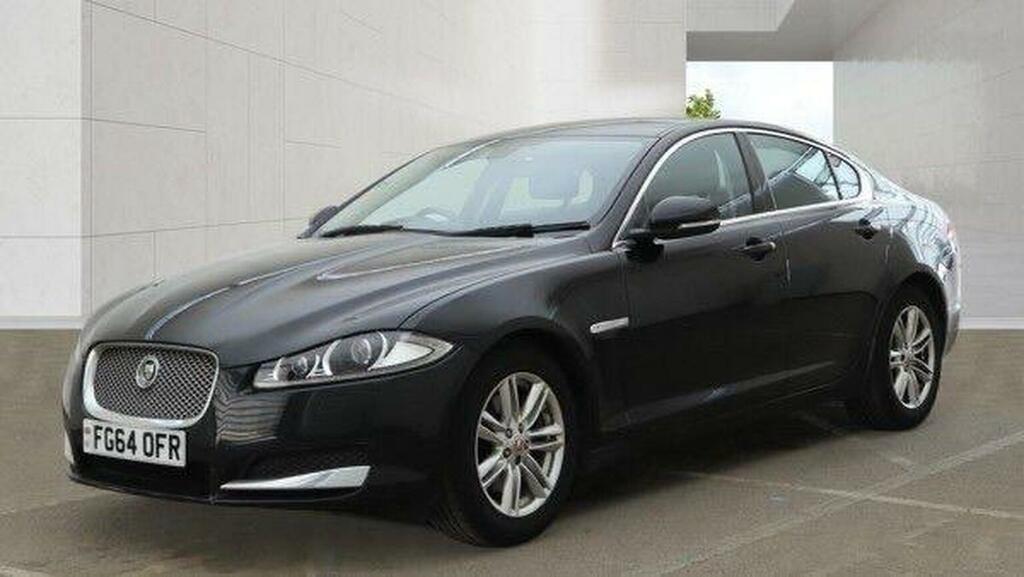 Jaguar XF Saloon 2.2D Luxury Euro 5 Ss 201464 FG64OFR Black #2