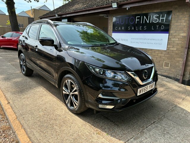 Nissan Qashqai 1.3 Dig-t N-connecta Suv Euro 6 Black