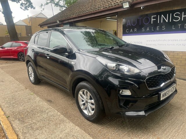 Kia Sportage 1.6 Crdi Ecodynamics 1 Suv Hybrid Manu Black
