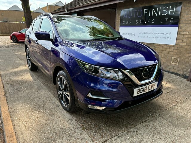 Nissan Qashqai 1.2 Dig-t N-connecta Suv Euro 6 Blue