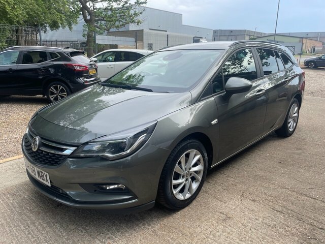 Vauxhall Astra 1.6 Cdti Ecotec Blueinjection Tech Line Nav Sports DV68WBX Grey #4