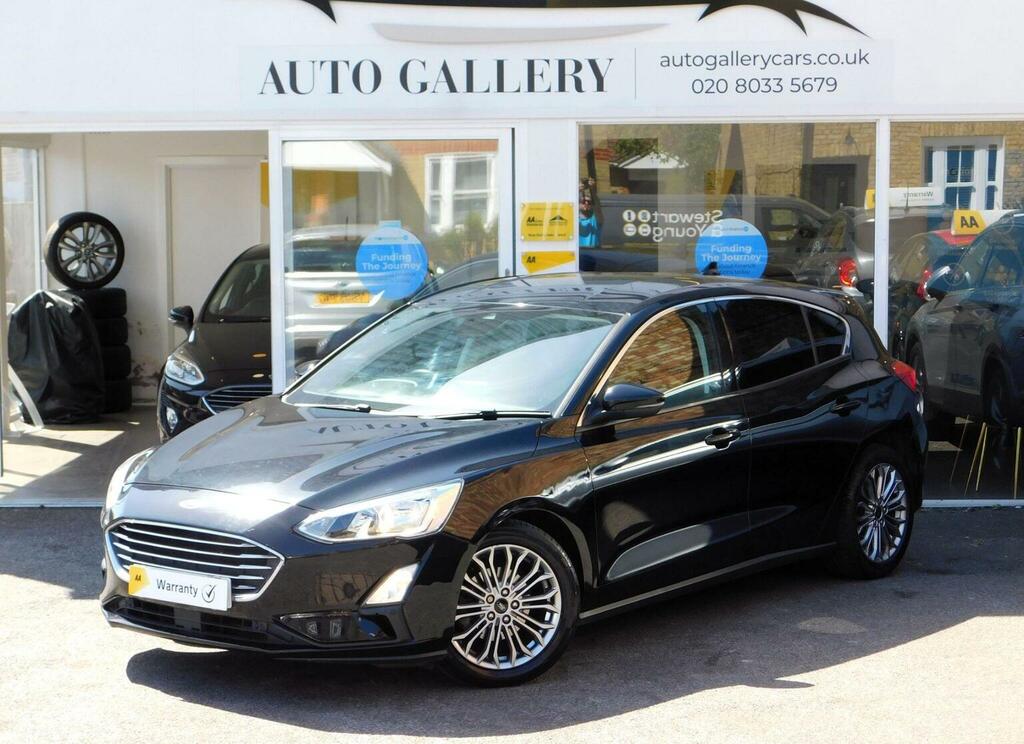 Ford Focus Hatchback 1.0T Ecoboost Titanium X Euro 6 Ss EU68PWK Black #5