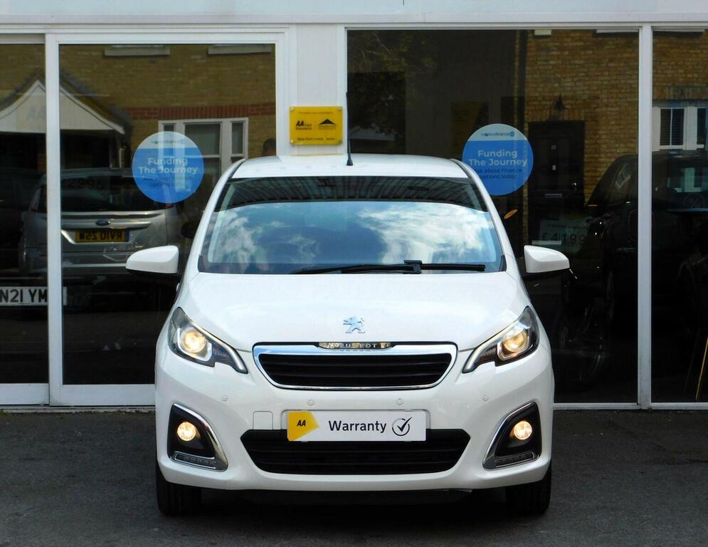 Peugeot 108 Hatchback 1.2 Puretech Allure Euro 6 201818 White #2