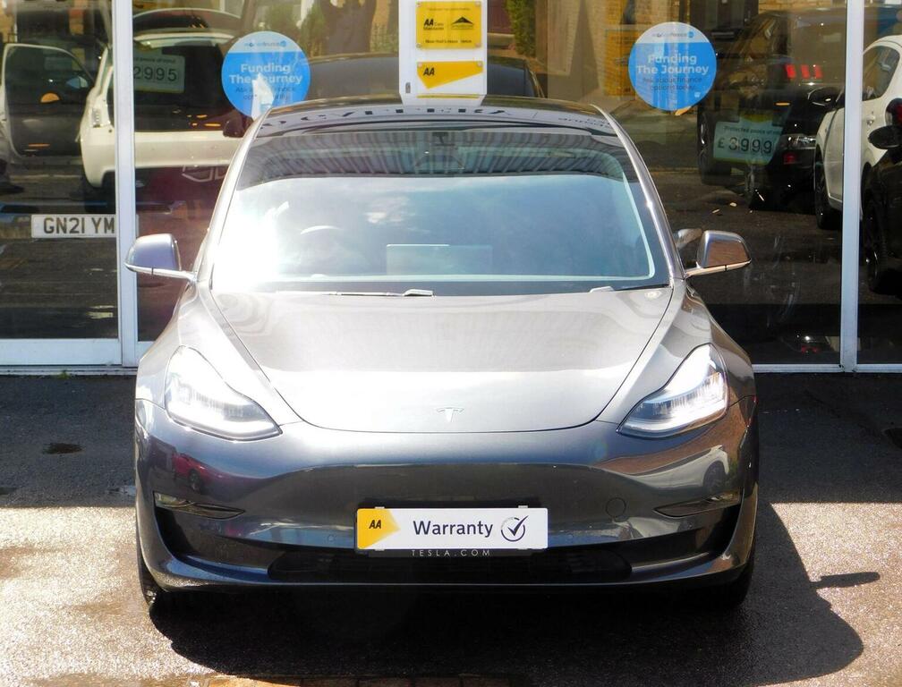 Tesla Model 3 Saloon Standard Range Plus Rwd 201969 Grey