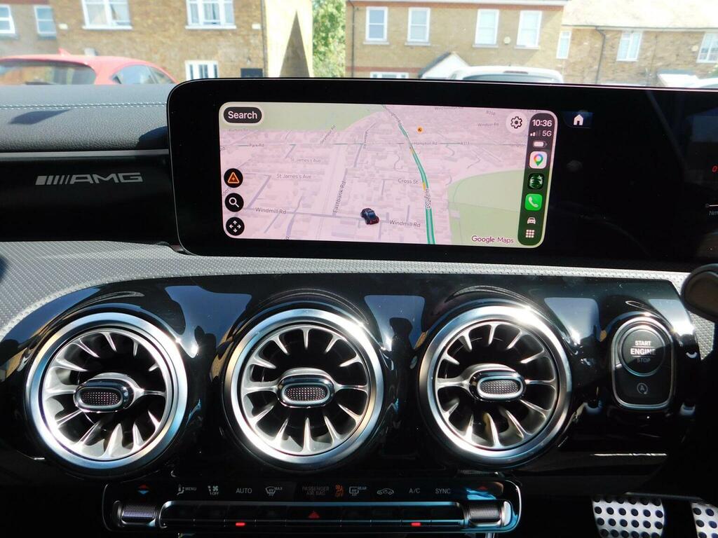 Mercedes-Benz CLA Class Saloon 2.0 Cla35h Mhev Touring Edition Coupe 8G-dc Blue #2