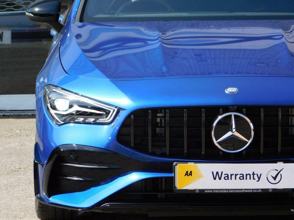 Mercedes-Benz CLA Class Saloon 2.0 Cla35h Mhev Touring Edition Coupe 8G-dc Blue #6