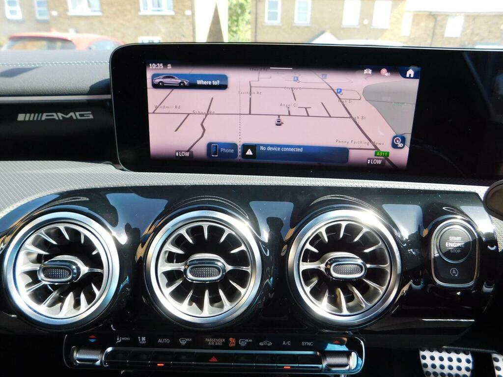 Mercedes-Benz CLA Class Saloon 2.0 Cla35h Mhev Touring Edition Coupe 8G-dc Blue #3