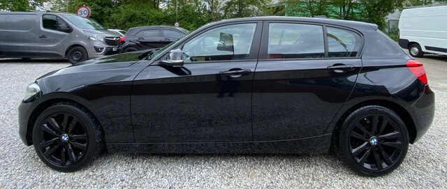 BMW 1 Series 116D Sport Euro 6 YK67NXG Black #5