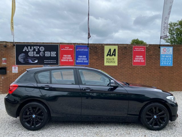 BMW 1 Series 116D Sport Euro 6 YK67NXG Black #6
