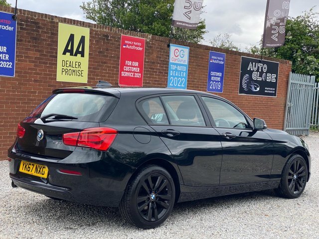 BMW 1 Series 116D Sport Euro 6 YK67NXG Black #4