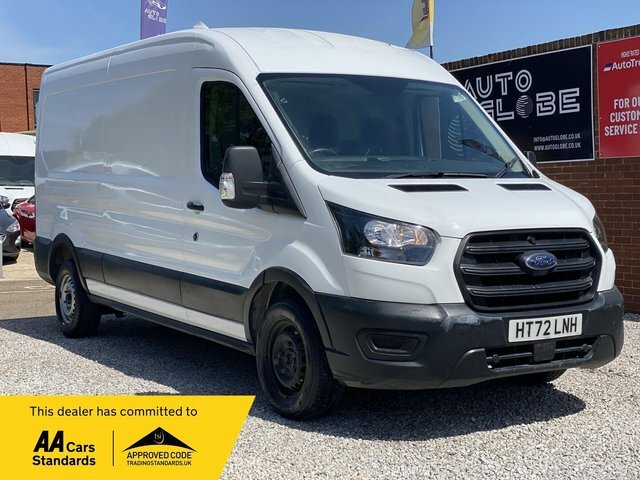 Ford Transit Custom 350 Ecoblue Leader Fwd HT72LNH White