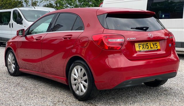 Mercedes-Benz A Class A180 Cdi Eco Se FX15LYS Red #3