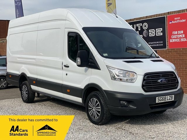 Ford Transit Custom 350 Ecoblue Rwd L4 SG68LZB White