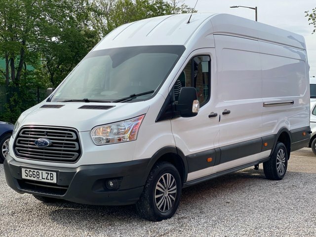 Ford Transit Custom 350 Ecoblue Rwd L4 SG68LZB White #2