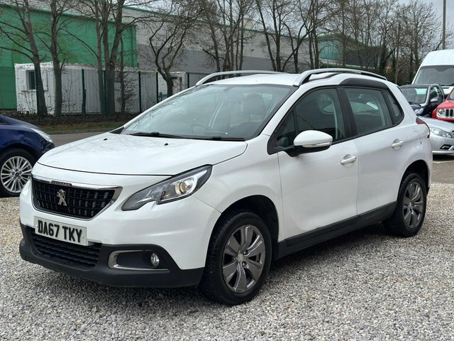 Peugeot 2008 Puretech Active Euro 6 DA67TKY White #2