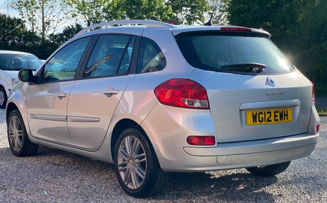 Renault Clio Dynamique Tomtom Sport Tourer WG12EWH Silver #3