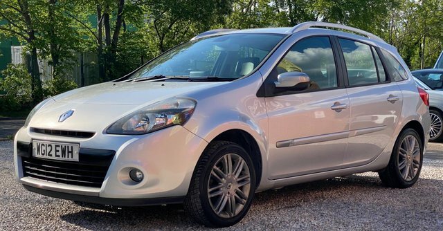 Renault Clio Dynamique Tomtom Sport Tourer WG12EWH Silver #2