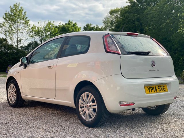 Fiat Punto Pop Euro 6 White #4