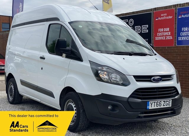 Ford Transit Custom Tdci 290 L1 H2 YT66ZGE White