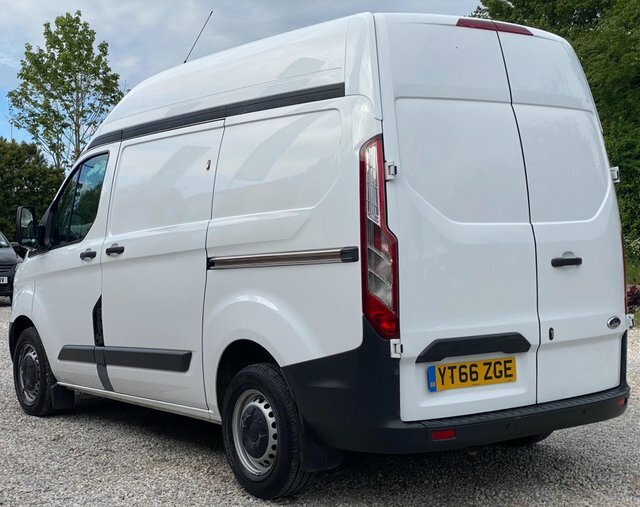 Ford Transit Custom Tdci 290 L1 H2 YT66ZGE White #3