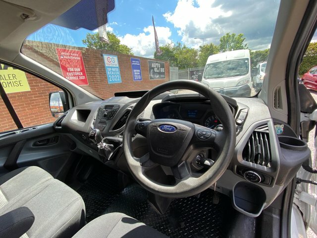 Ford Transit Custom Tdci 290 L1 H1 EU18OLW White #6