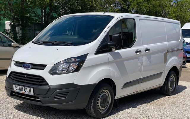Ford Transit Custom Tdci 290 L1 H1 EU18OLW White #2