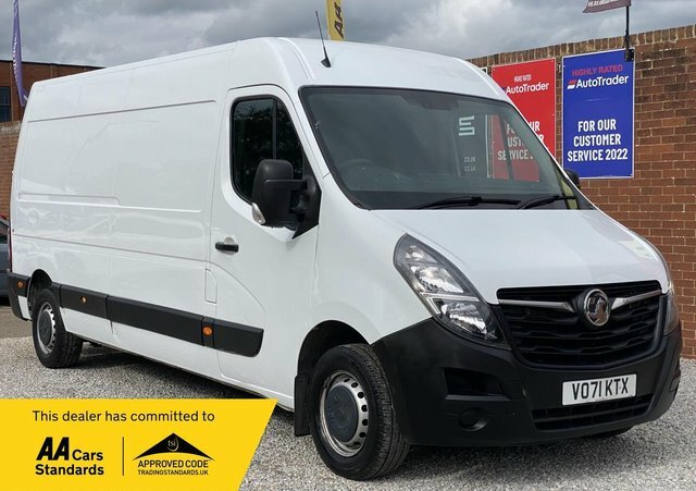 Vauxhall Movano Cdti 3500 Biturbo Edition White