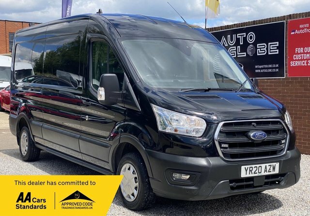 Ford Transit Custom 310 Ecoblue Trend Fwd YR20AZW Black