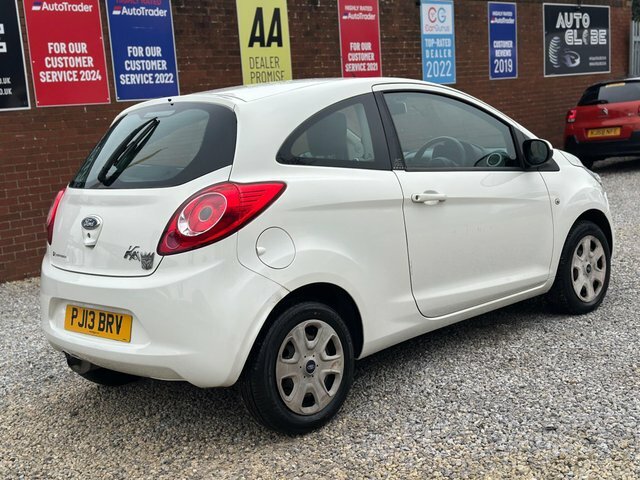 Ford KA Edge Euro 5 Ss PJ13BRV White #3