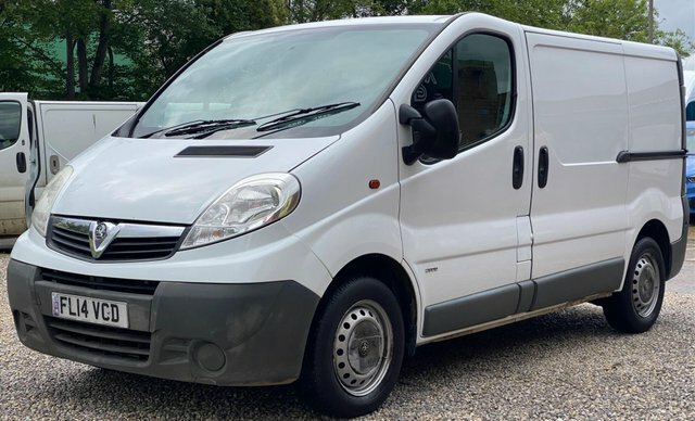 Vauxhall Vivaro 2900 Cdti Fwd L1 White #2
