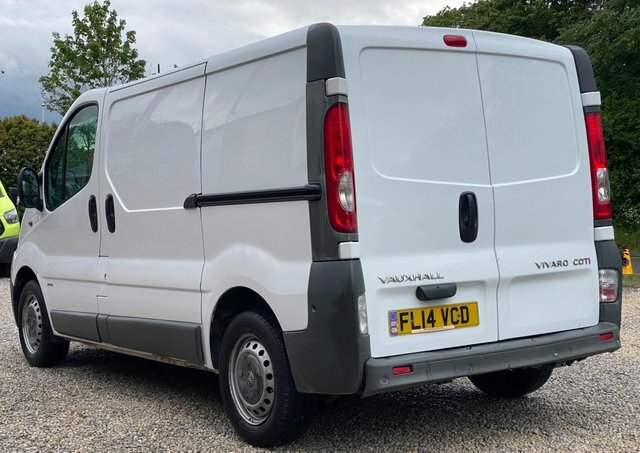Vauxhall Vivaro 2900 Cdti Fwd L1 White #3