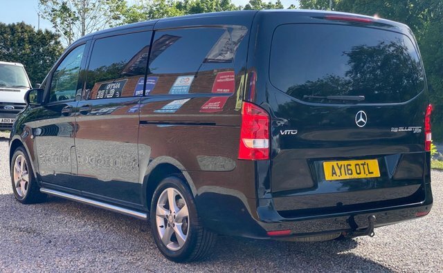 Mercedes-Benz Vito 119 Cdi Bluetec Sport AY16OTL Black #3