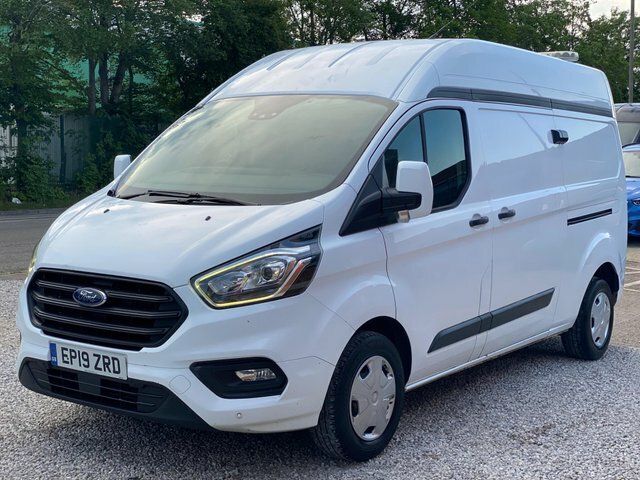 Ford Transit Custom 300 Ecoblue Trend L2 EP19ZRD White #2