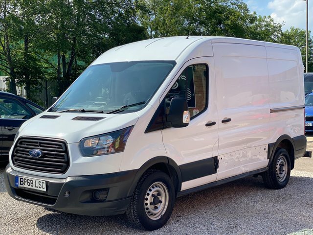 Ford Transit Custom 350 Ecoblue Fwd L2 BP68LSC White #2