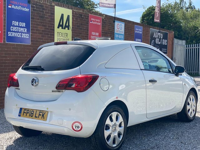 Vauxhall Corsa Cdti Ecoflex Fwd L1 FP18LFK White #4