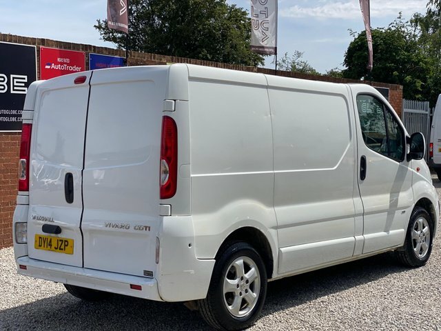 Vauxhall Vivaro Cdti Sportive Fwd L1 DY14JZP White #4