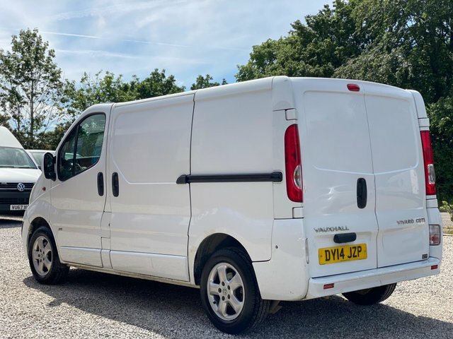 Vauxhall Vivaro Cdti Sportive Fwd L1 DY14JZP White #3