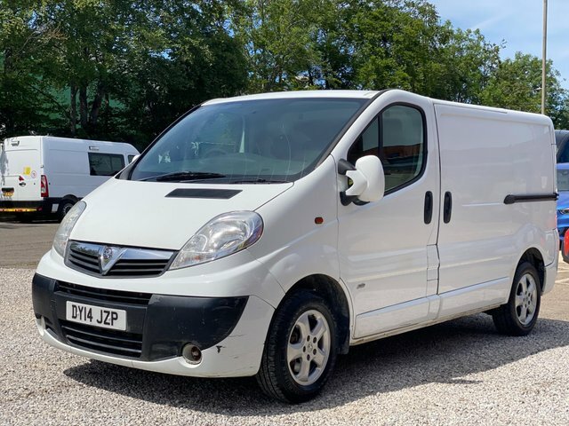 Vauxhall Vivaro Cdti Sportive Fwd L1 DY14JZP White #2