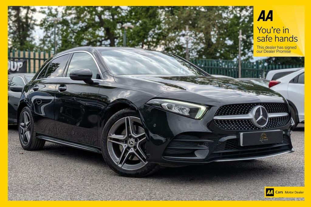 Mercedes-Benz A Class Hatchback 1.3 A250e 15.6Kwh Amg Line Premium 2 8 Black