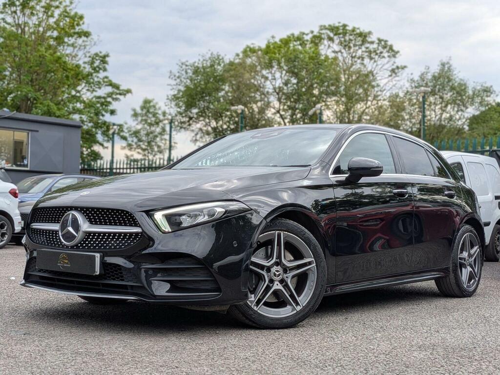Mercedes-Benz A Class Hatchback 1.3 A250e 15.6Kwh Amg Line Premium 2 8 GY71JFN Black #5