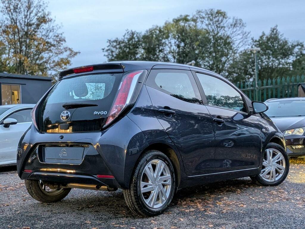 Toyota Aygo Hatchback 1.0 Vvt-i X-pression X-wave Euro 5 E FL65UKD Blue #6